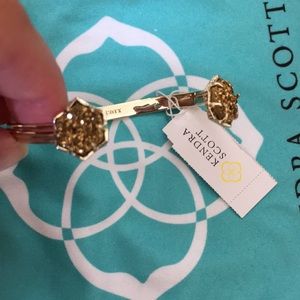 NWT Gold Drusy Arden Bracelet